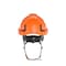 Defender Safety Safety Helmets, H2 Series, Acrylonitrile Butadiene Styrene (ABS), Ratchet, Type 2, Class E, Orange H2-EH-05 - alternate 7